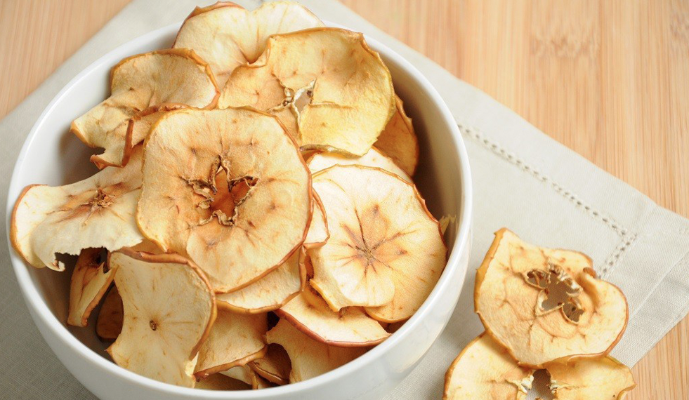 Conheça os benefícios das frutas desidratadas: Maçã Seca Barão